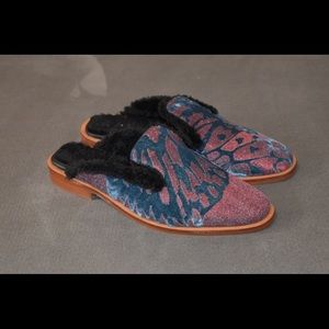 NW Free People Buttery Effect Mule Size 39 Women
